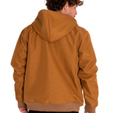 Chaqueta Casual Hombre Bonded Fleece-Lined Work Jacket Café Cat