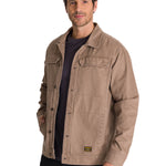 Chaqueta Twill Hombre Heritage Uniform Café Claro CAT