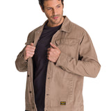 Chaqueta Twill Hombre Heritage Uniform Café Claro CAT