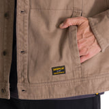 Chaqueta Twill Hombre Heritage Uniform Café Claro CAT