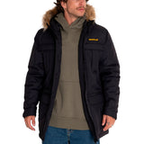 Parka Casual Hombre Mediumweight Insulated Utility Parka Negro Cat