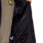 Parka Casual Hombre Mediumweight Insulated Utility Parka Negro Cat