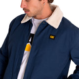 Chaqueta Casual Hombre Sherpa Lined Chore Jacket Azul Cat