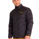 Parka Manga Larga Hombre Bonded Medium Weight Insulated Negra Cat