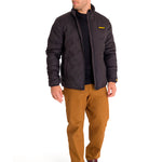 Parka Manga Larga Hombre Bonded Medium Weight Insulated Negra Cat