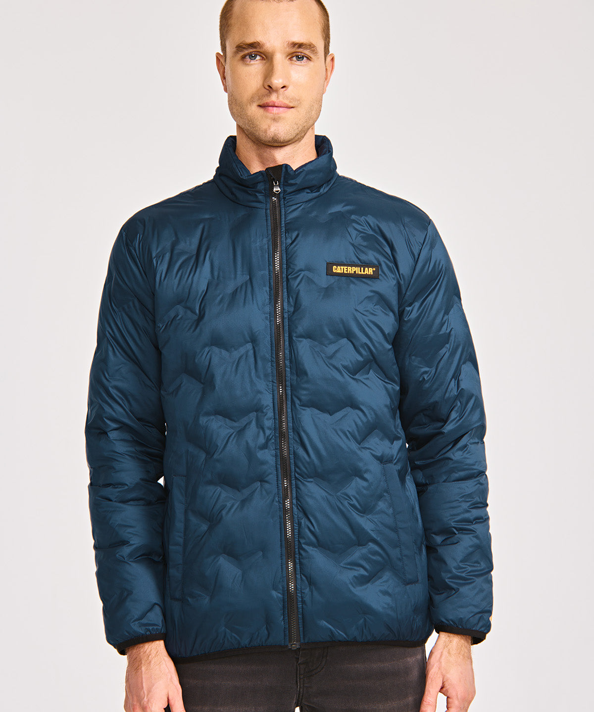 Chaqueta Casual Hombre BONDED MEDIUM WEIGHT INSULATED JACKET Azul CAT