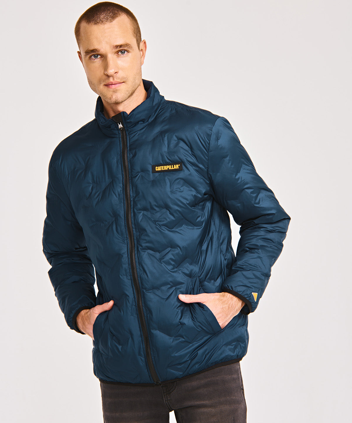 Chaqueta Casual Hombre BONDED MEDIUM WEIGHT INSULATED JACKET Azul CAT