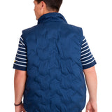 Chaqueta Sin manga Casual Hombre BONDED MEDIUM WEIGHT INSULATED VEST Azul CAT