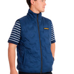 Chaqueta Sin manga Casual Hombre BONDED MEDIUM WEIGHT INSULATED VEST Azul CAT