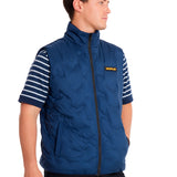 Chaqueta Sin manga Casual Hombre BONDED MEDIUM WEIGHT INSULATED VEST Azul CAT