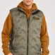 Chaqueta Sin manga Casual Hombre BONDED MEDIUM WEIGHT INSULATED VEST Gris CAT