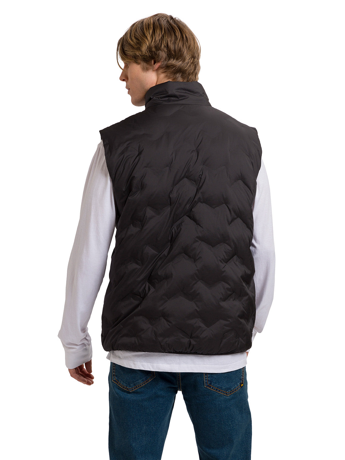 Parka sin mangas Hombre CAT Bonded Medium Weight Negra CAT