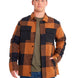 Chaqueta Casual Hombre FLANNEL SNAP FRONT LIGHTWEIGHT INSULATED JACKET Café CAT