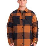 Chaqueta Casual Hombre FLANNEL SNAP FRONT LIGHTWEIGHT INSULATED JACKET Café CAT