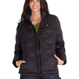 Parka Manga Larga Mujer W Bonded Medium Weight Insulated Negra Cat