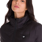 Parka Manga Larga Mujer W Bonded Medium Weight Insulated Negra Cat