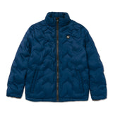 Parka Manga Larga Mujer W Bonded Medium Weight Insulated Azul Petróleo Cat