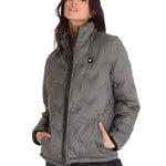 Parka Manga Larga Mujer W Bonded Medium Weight Insulated Gris Cat