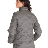 Parka Manga Larga Mujer W Bonded Medium Weight Insulated Gris Cat