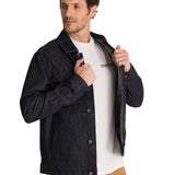 Chaqueta de Jeans Hombre Denim Work Negro CAT