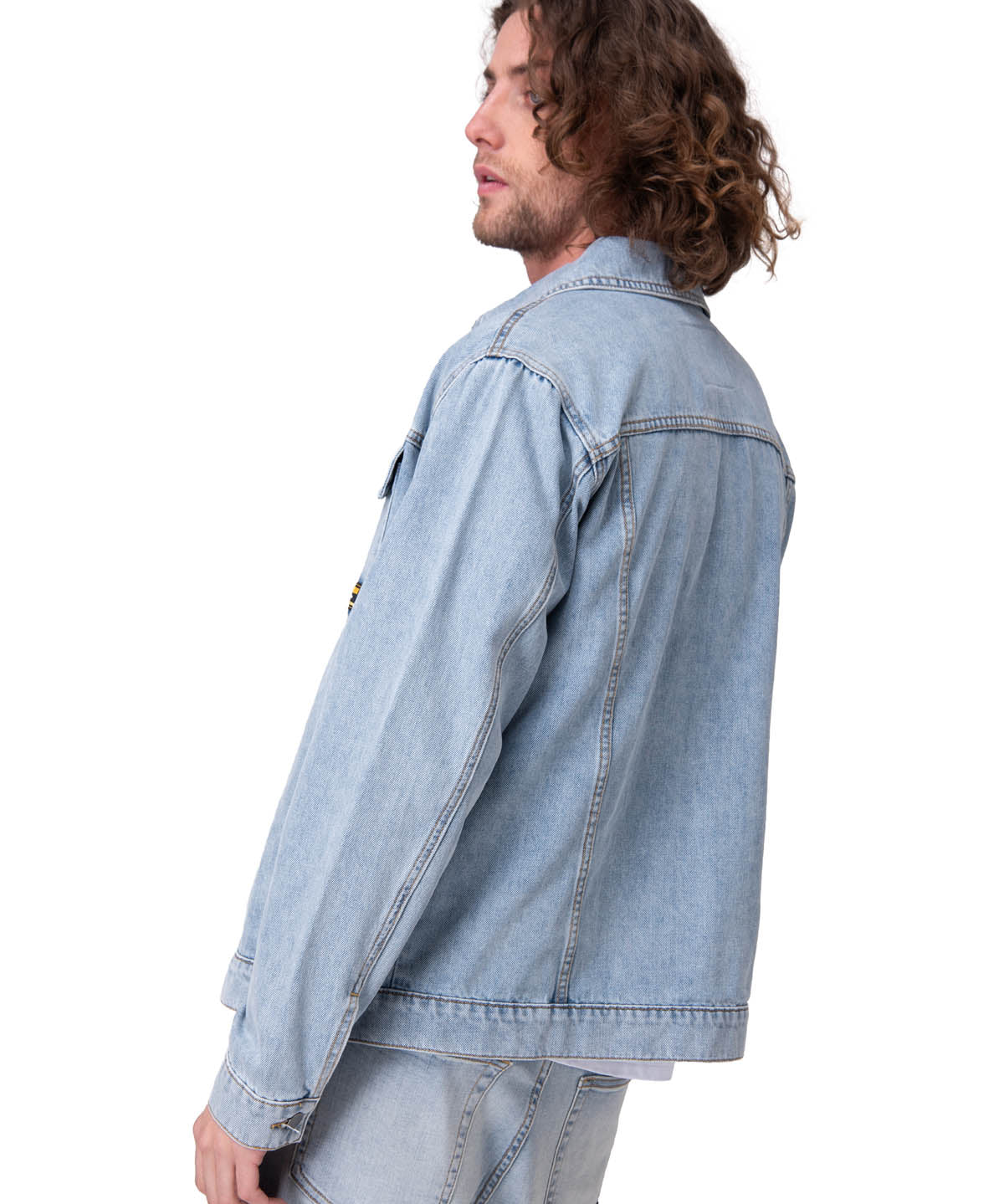 Chaqueta Hombre Denim Work Jacket Azul