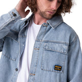 Chaqueta Hombre Denim Work Jacket Azul