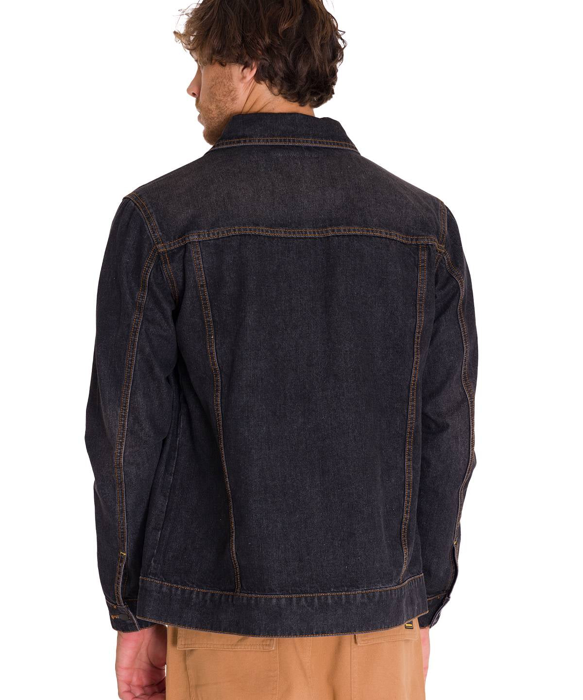 Chaqueta Casual Unisex DENIM WORK JACKET Gris CAT