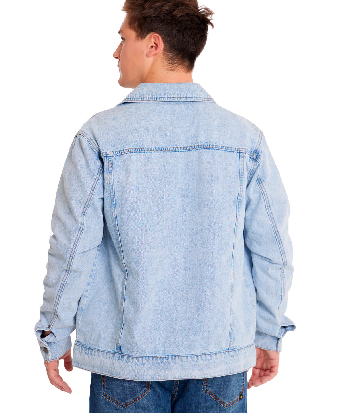 Chaqueta Casual Unisex DENIM WORK JACKET Azul claro CAT