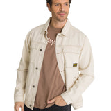 Chaqueta de Jeans Hombre Denim Work Beige CAT