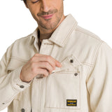 Chaqueta de Jeans Hombre Denim Work Beige CAT