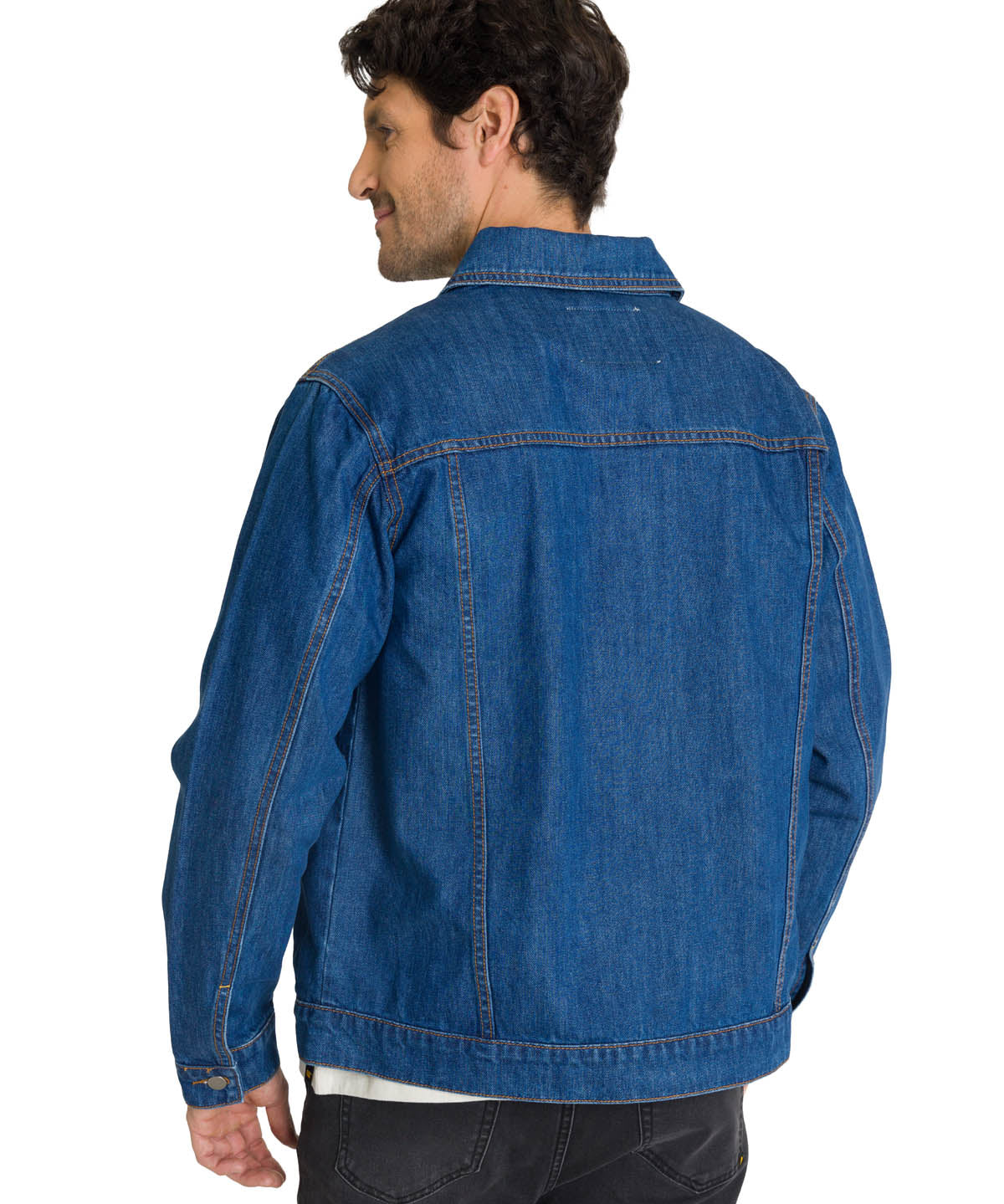 Chaqueta de Jeans Hombre Denim Work Azul CAT