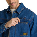 Chaqueta de Jeans Hombre Denim Work Azul CAT