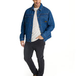 Chaqueta de Jeans Hombre Denim Work Azul CAT