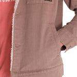 Chaqueta Manga Larga Unisex Sherpa Lined Work Taupe Cat