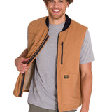 Chaqueta Sin Mangas Hombre UTILITY SHERPA LINED VEST Café Cat