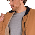 Chaqueta Sin Mangas Hombre UTILITY SHERPA LINED VEST Café Cat