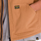 Chaqueta Sin Mangas Hombre UTILITY SHERPA LINED VEST Café Cat