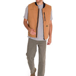 Chaqueta Sin Mangas Hombre UTILITY SHERPA LINED VEST Café Cat