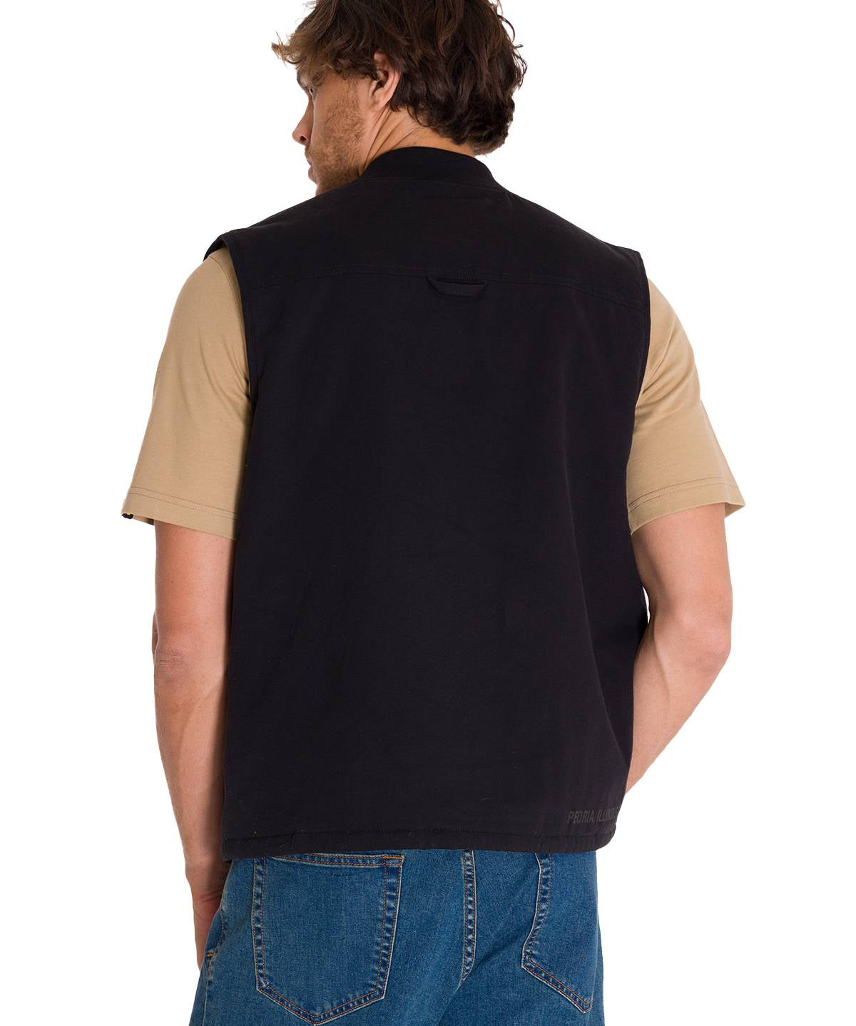 Chaqueta Sin Mangas Hombre UTILITY SHERPA LINED VEST Negra Cat