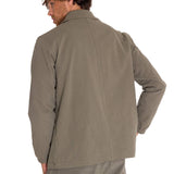 Chaqueta Manga Larga Hombre SNAP FRONT COACH Oliva Cat