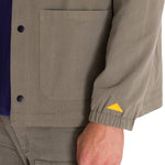 Chaqueta Manga Larga Hombre SNAP FRONT COACH Oliva Cat