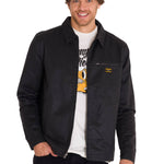 Chaqueta Manga Larga Hombre WAXED CHORE Negra Cat