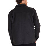 Chaqueta Manga Larga Hombre WAXED CHORE Negra Cat