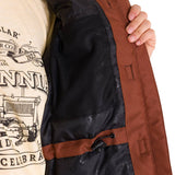 Chaqueta Manga Larga Casual Mujer MEDIUMWEIGHT INSULATED FAUX FUR HOODED Terracota Cat