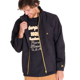 Chaqueta Manga Larga Hombre ZIP FRONT CENTENNIAL Negra Cat