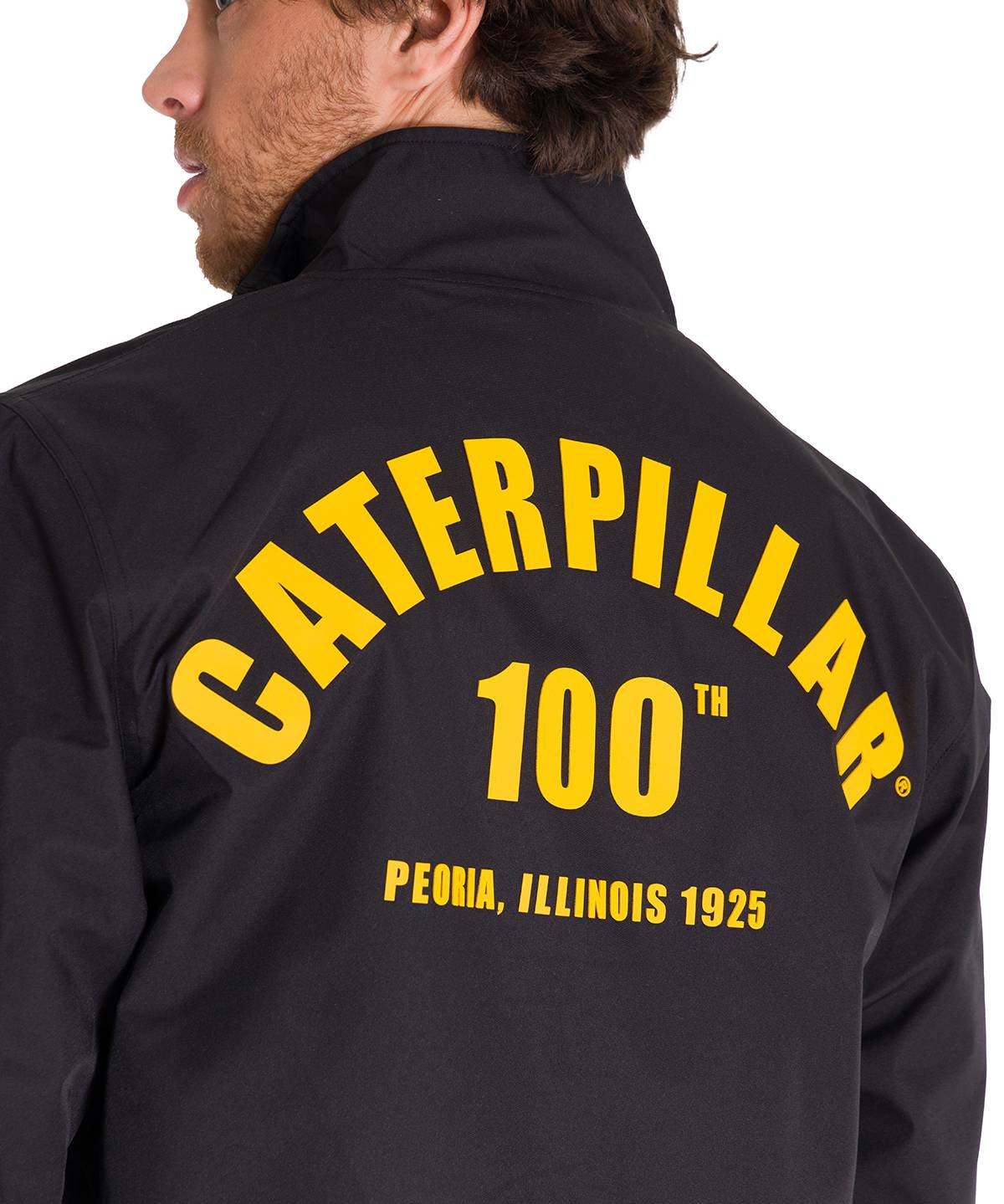 Chaqueta Manga Larga Hombre ZIP FRONT CENTENNIAL Negra Cat