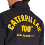 Chaqueta Manga Larga Hombre ZIP FRONT CENTENNIAL Negra Cat