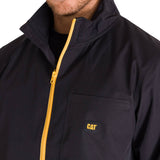 Chaqueta Manga Larga Hombre ZIP FRONT CENTENNIAL Negra Cat