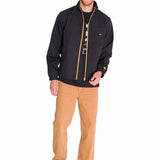 Chaqueta Manga Larga Hombre ZIP FRONT CENTENNIAL Negra Cat