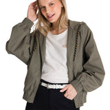 Chaqueta Mujer Lightweight Utility Bomber Oliva CAT